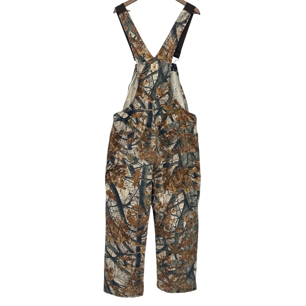 Real Workwear Realtree Camo Insulated Bib Overalls Men's Large Regular‎ 39x27.5 - Picture 3 of 16